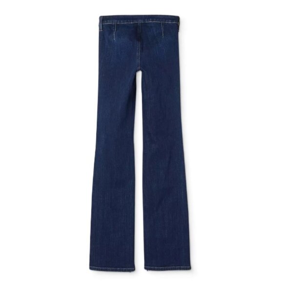 Universal Thread Dark Wash Adaptive Zippered Leg Bootcut Jeans -- Size 10 30R - Picture 5 of 10